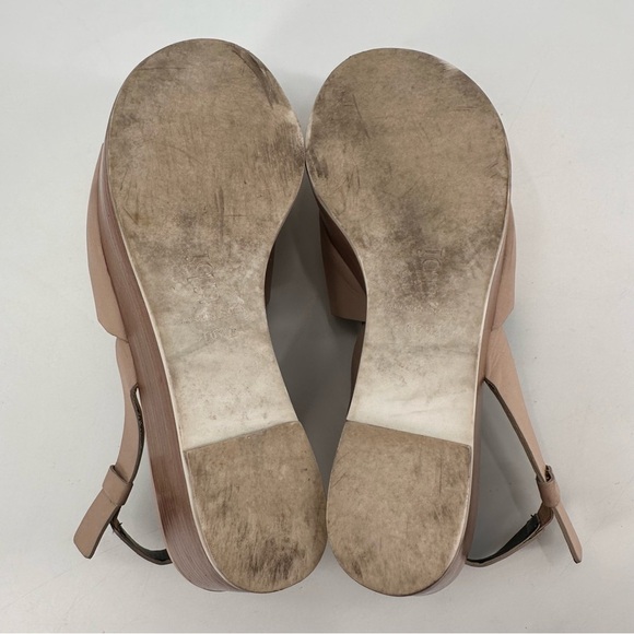 Tibi Leather Chunky Platform Sandals Size 36.5 - Picture 7 of 8